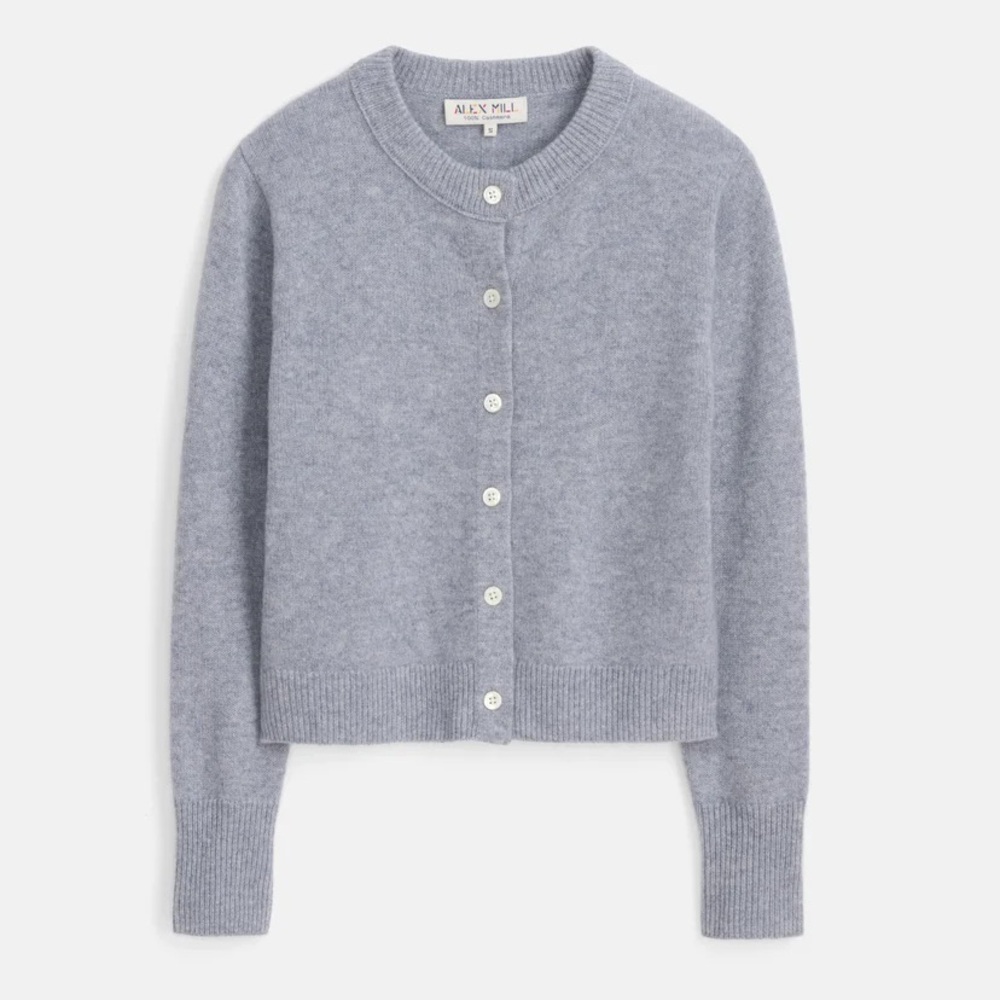 Alex Mill Women's Light Gray Cardigan